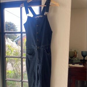 Denim overalls. Rachel Roy.